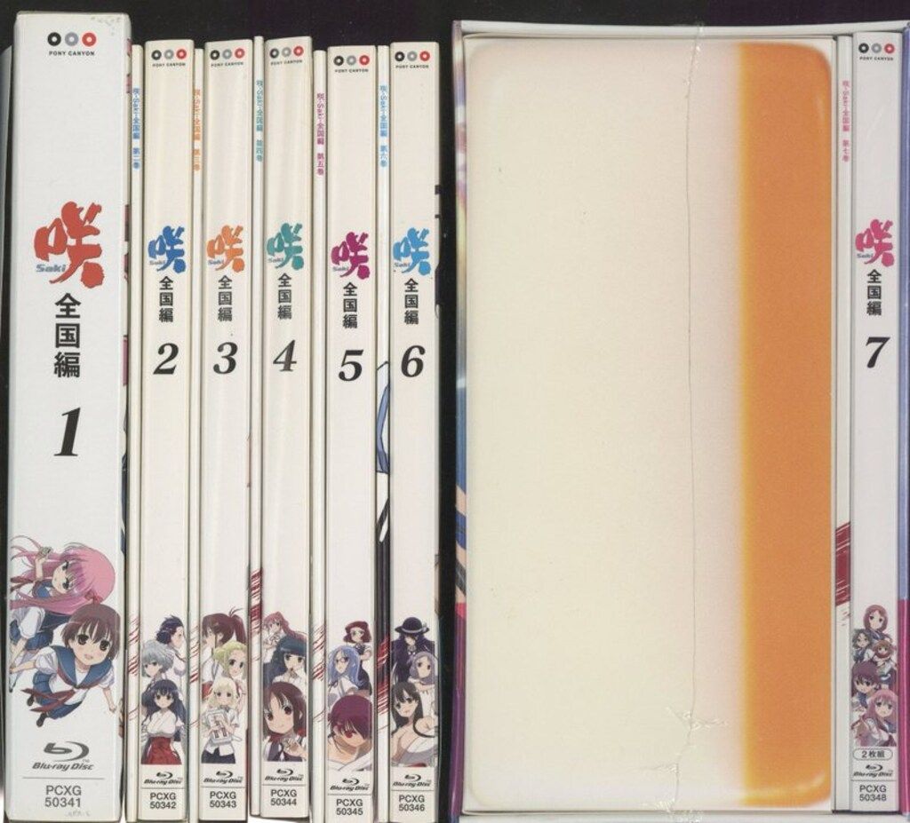 アニメBlu-ray 咲 -Saki- 全国編 初回版全7巻セット 未開封