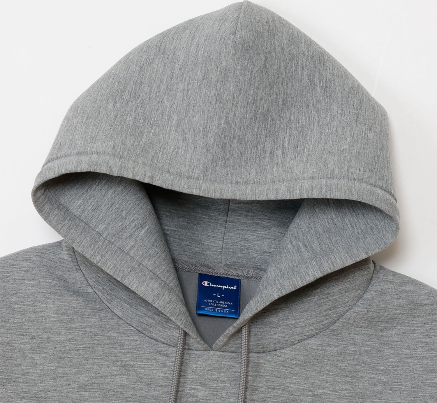 ピアス チャンピオン Champion TW 3LS HOODED SWEATSHIRT メンズ スウェットシャツ フーディー パーカー バスケットボール 通気性 ストレッチ 保温性 軽量 C3CS110 070 オックスフォードグレー