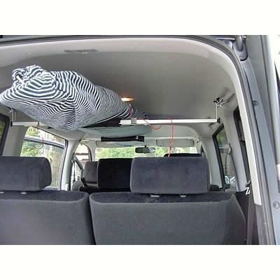 送料無料 CAPキット ホンダ ステップワゴン 型式RF3からRF8 車内キャリア2本セット 中積み ラック サーフボード スノーボード 脚立 インテリアバー ロッドホルダー LAWEED_CL