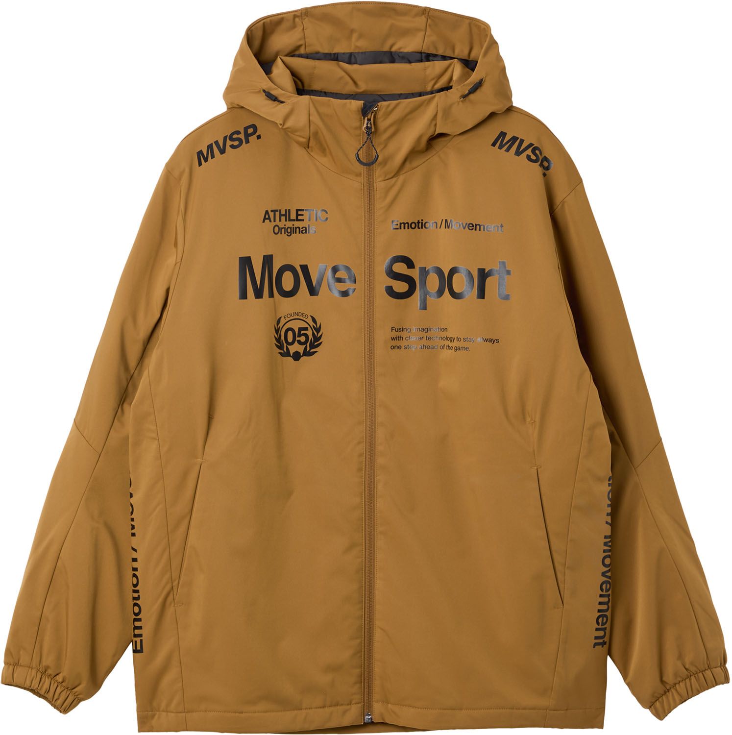ムーブスポーツ オーセンティック フーディー BW 00 ブラウン