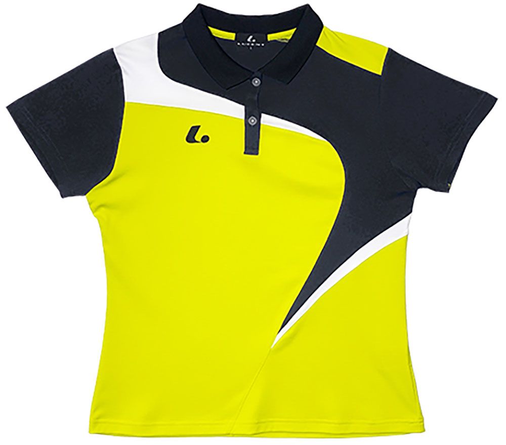ルーセント LUCENT テニス LADIES ゲームシャツ XLP9073 イエローグリーン