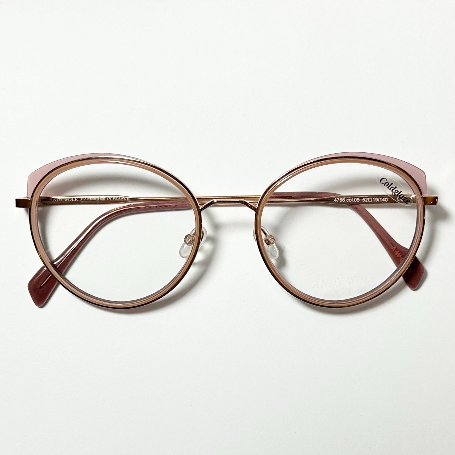 ANDY WOLF メガネ |正規 |アンディーウルフ Austriaブランド |4766 05| フランス製 純正ケース クロス付き