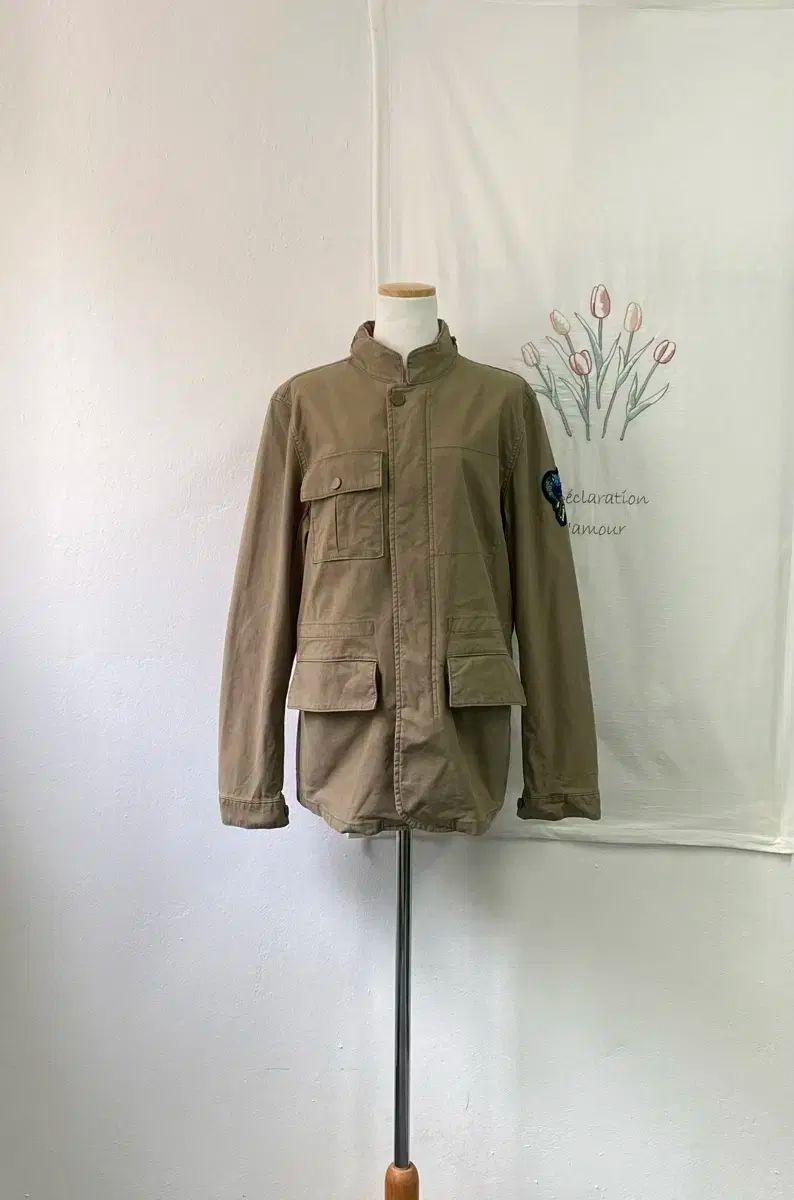 トリーバーチ カーキ色 マウンテンパーカー アウター