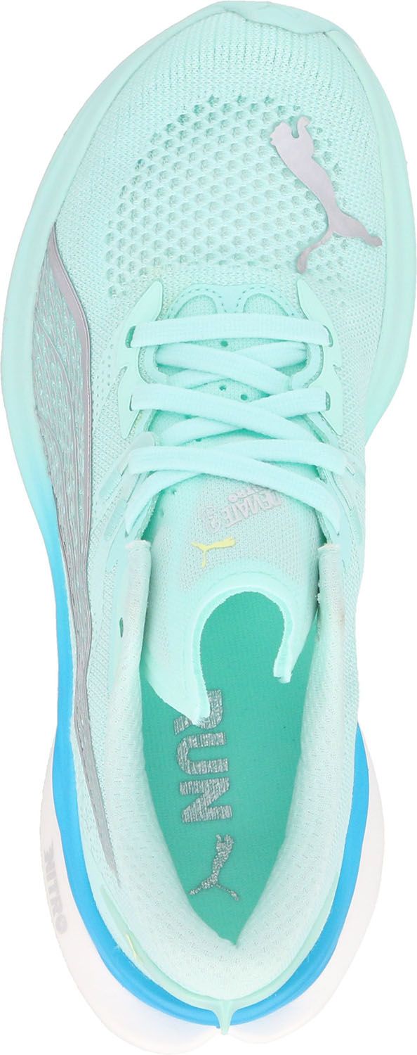 プーマ PUMA ディヴィエイト ニトロ 3 ウィメンズ MINTMELT-SPEEDBLUE スパイク シューズ 陸上競技