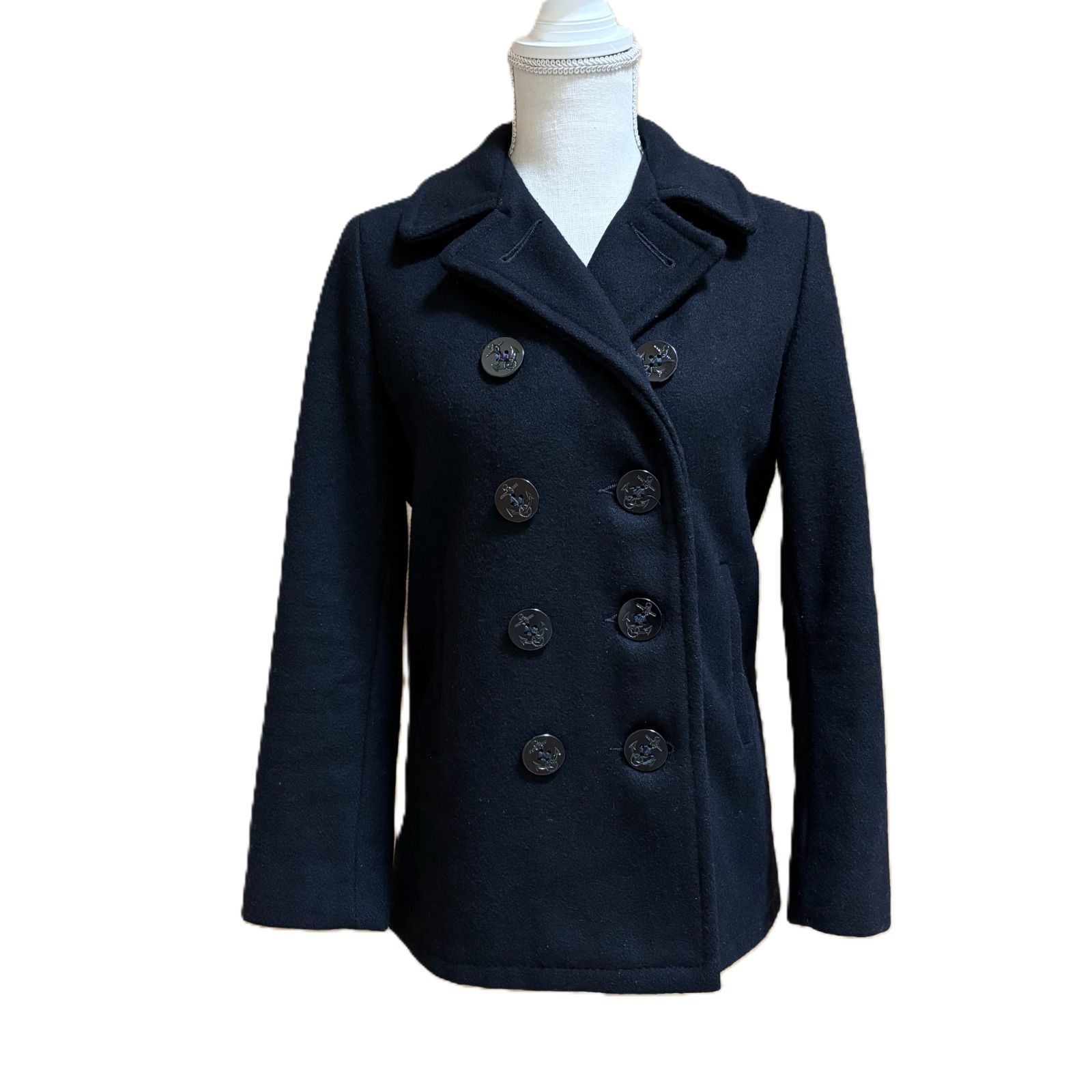 Schott 740N USA PEA JACKET ネイビー 16