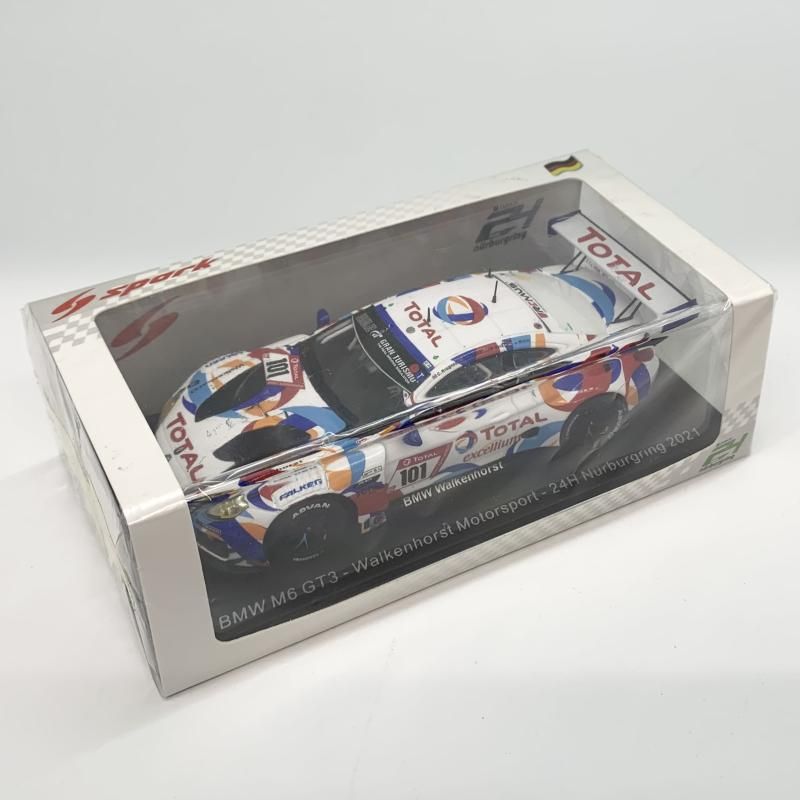 未開封 スパークモデル 1|43 BMW M6 GT3 No.101 Walkenhorst Motorsport 24H Nurburgring 2021 17
