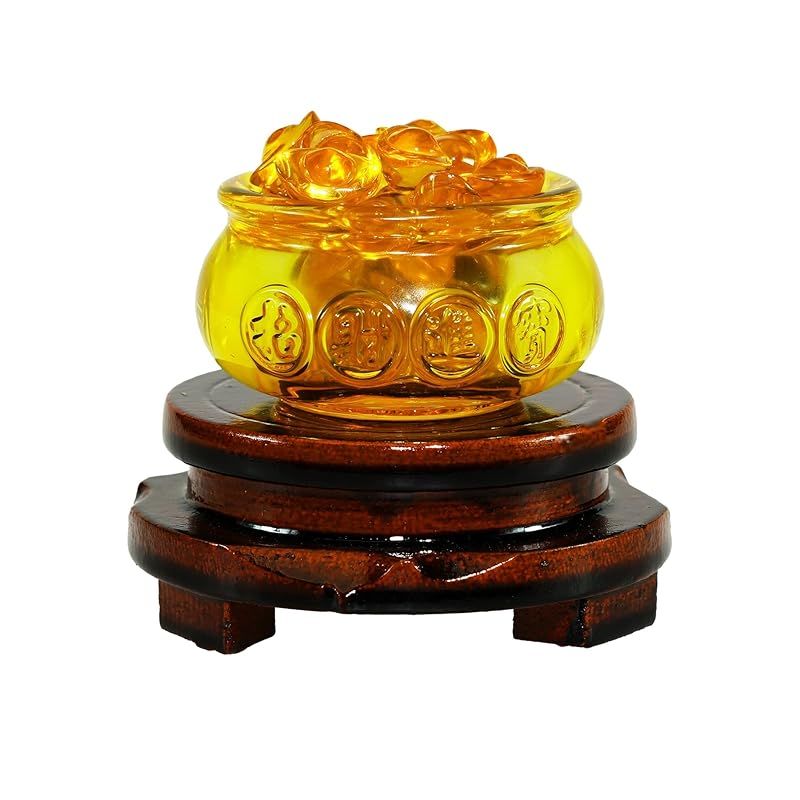 金運アップ壺 新品「台湾国宝七彩玉聚寶瓶」2個セット 値下げ 金運