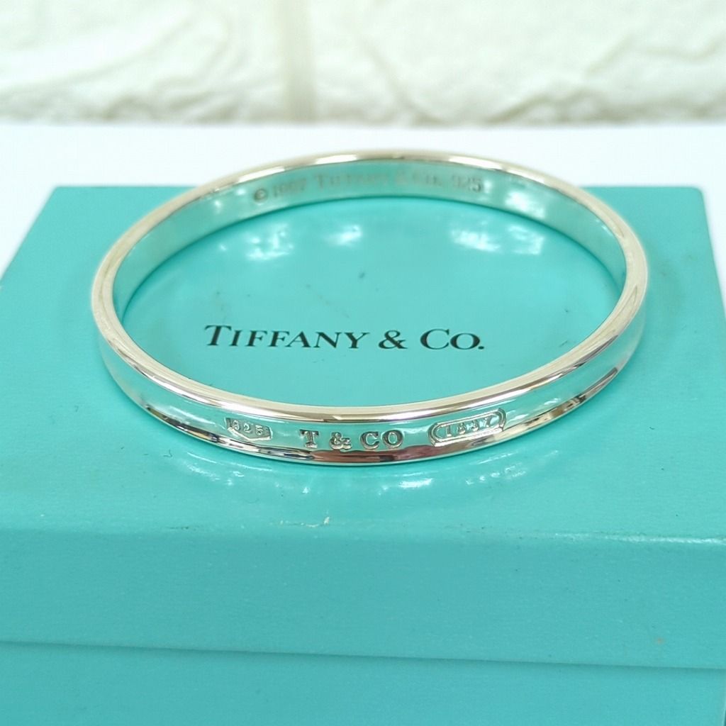 Tiffany ティファニー ナロー バングル 1837 シルバー925