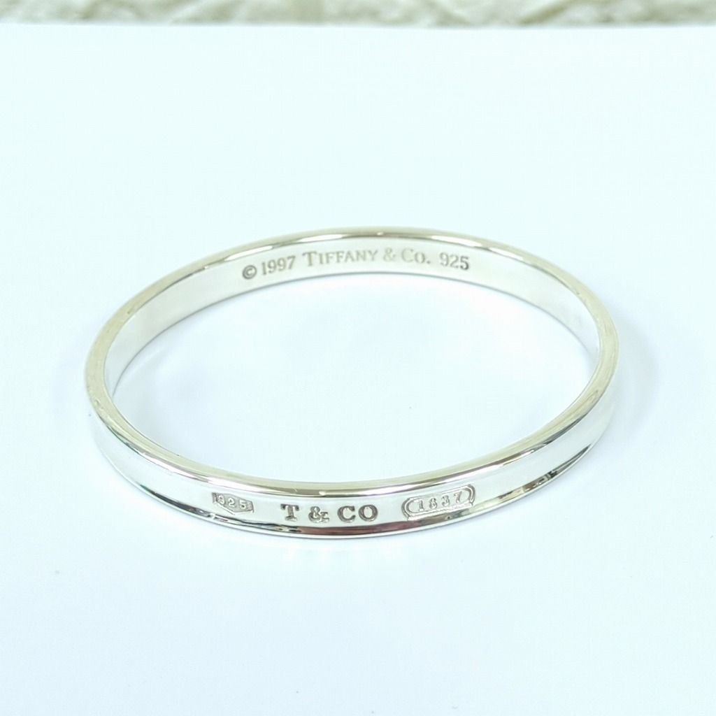 Tiffany ティファニー ナロー バングル 1837 シルバー925