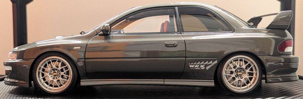 ignition model 1|18 SUBARU Impreza WRX Type R STi Version V GC8 Gun Metallic
