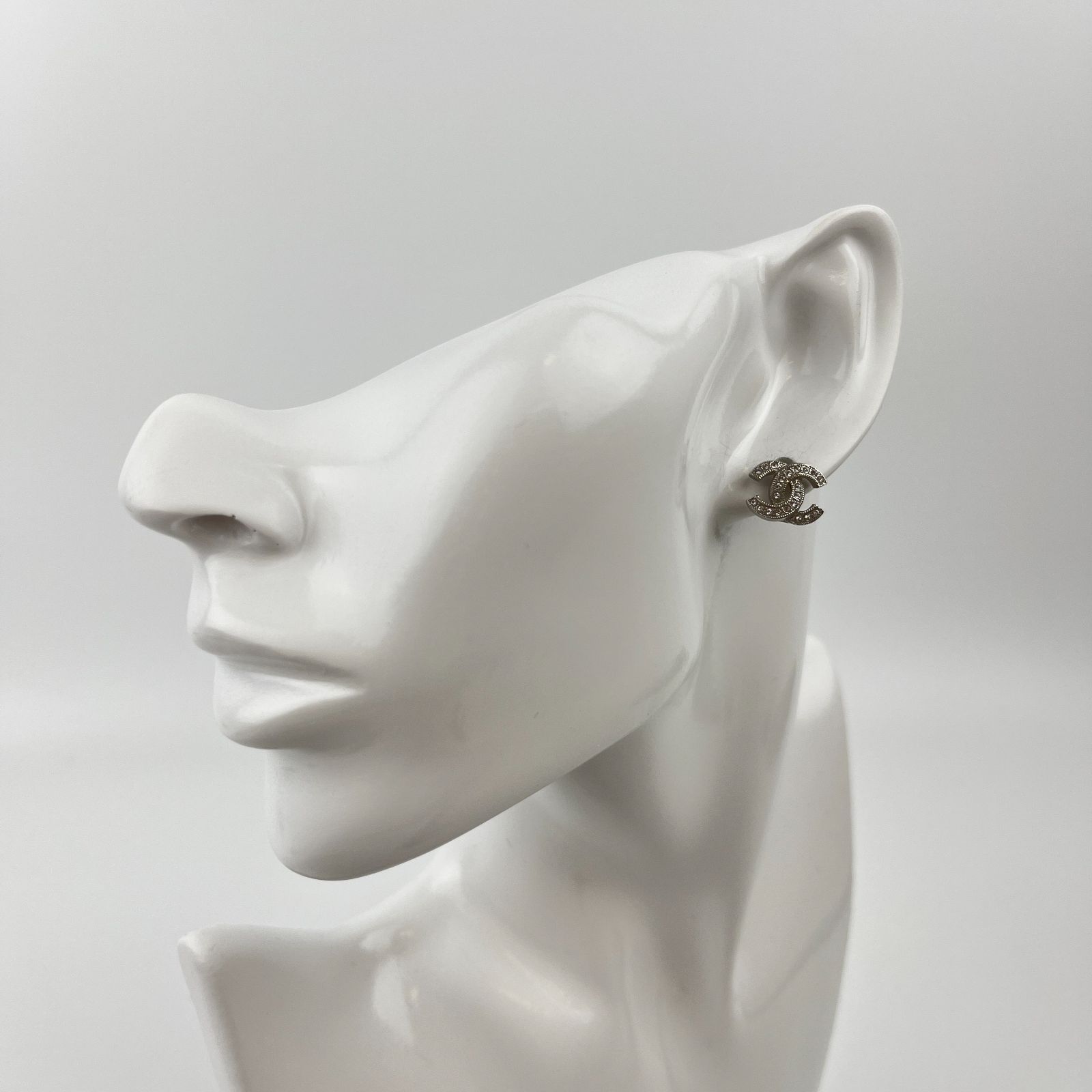 CHANEL シャネル ココマーク アクセサリー ピアス シルバー F22V ヴィンテージ レディース HIBUOCHI VINTAGE