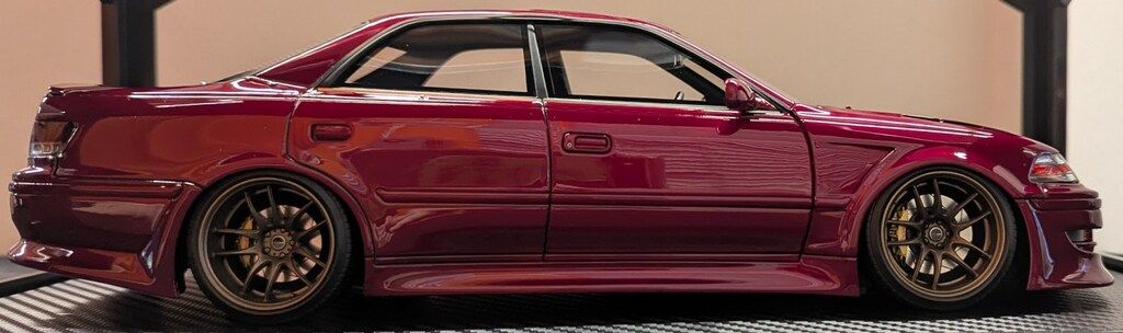 ignition model 1 18 VERTEX JZX 100 MARK II Red Metallic