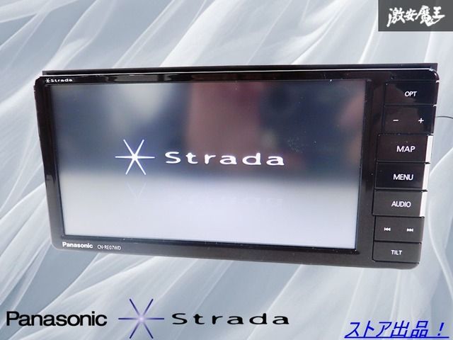Panasonic パナソニック CN-RA07D カーナビ 2023年地図 ストラーダCN