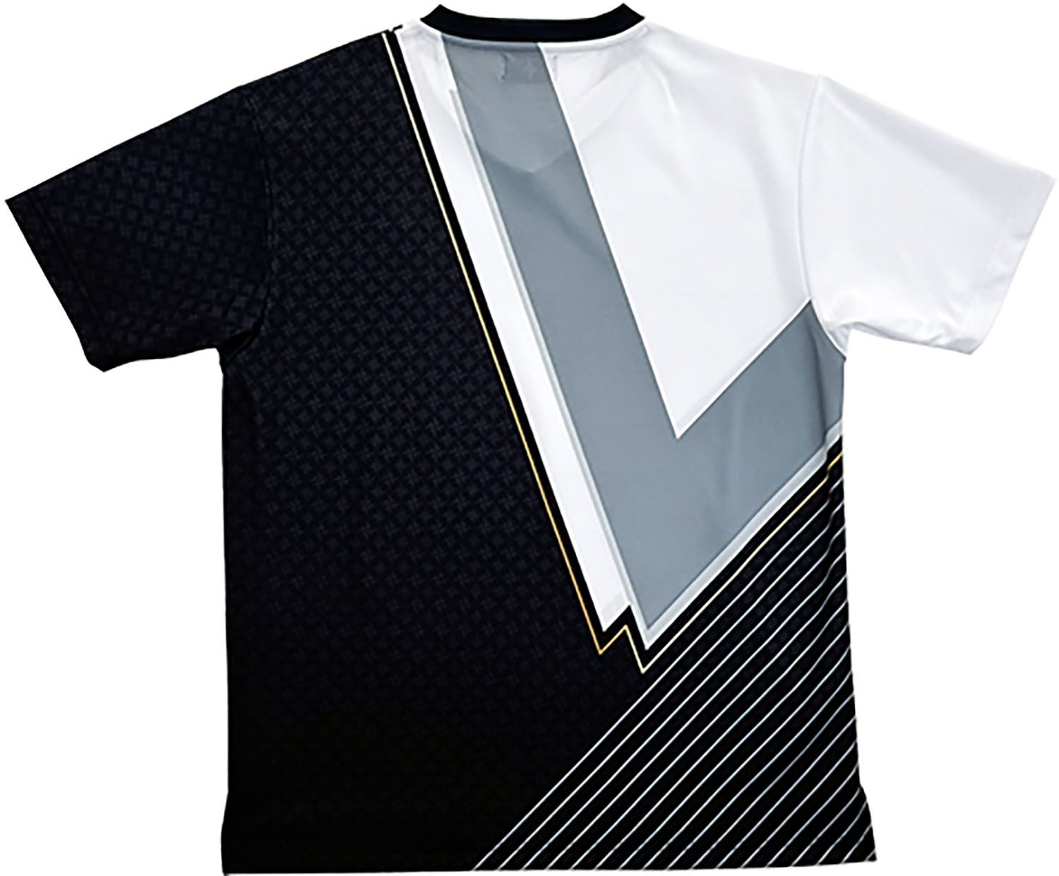 ルーセント LUCENT テニス UNI ゲームシャツ 襟なし XLH 3620 ホワイト