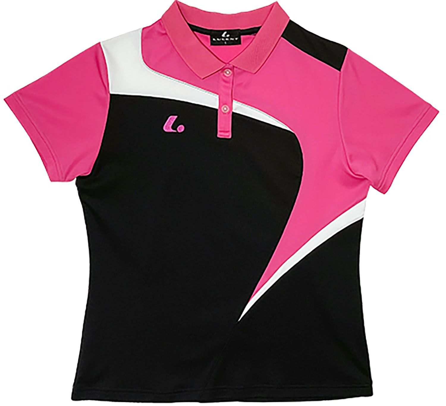 ルーセント LUCENT テニス LADIES ゲームシャツ XLP9079 ブラック