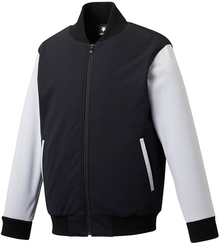 デサント DESCENTE ボンディングストレッチコート COCOON PADDING メンズ レディース 男性 女性 ジャケット アウター 上着 防寒 保温 撥水 伸縮性 練習 部活動 DR230 BLK ブラック