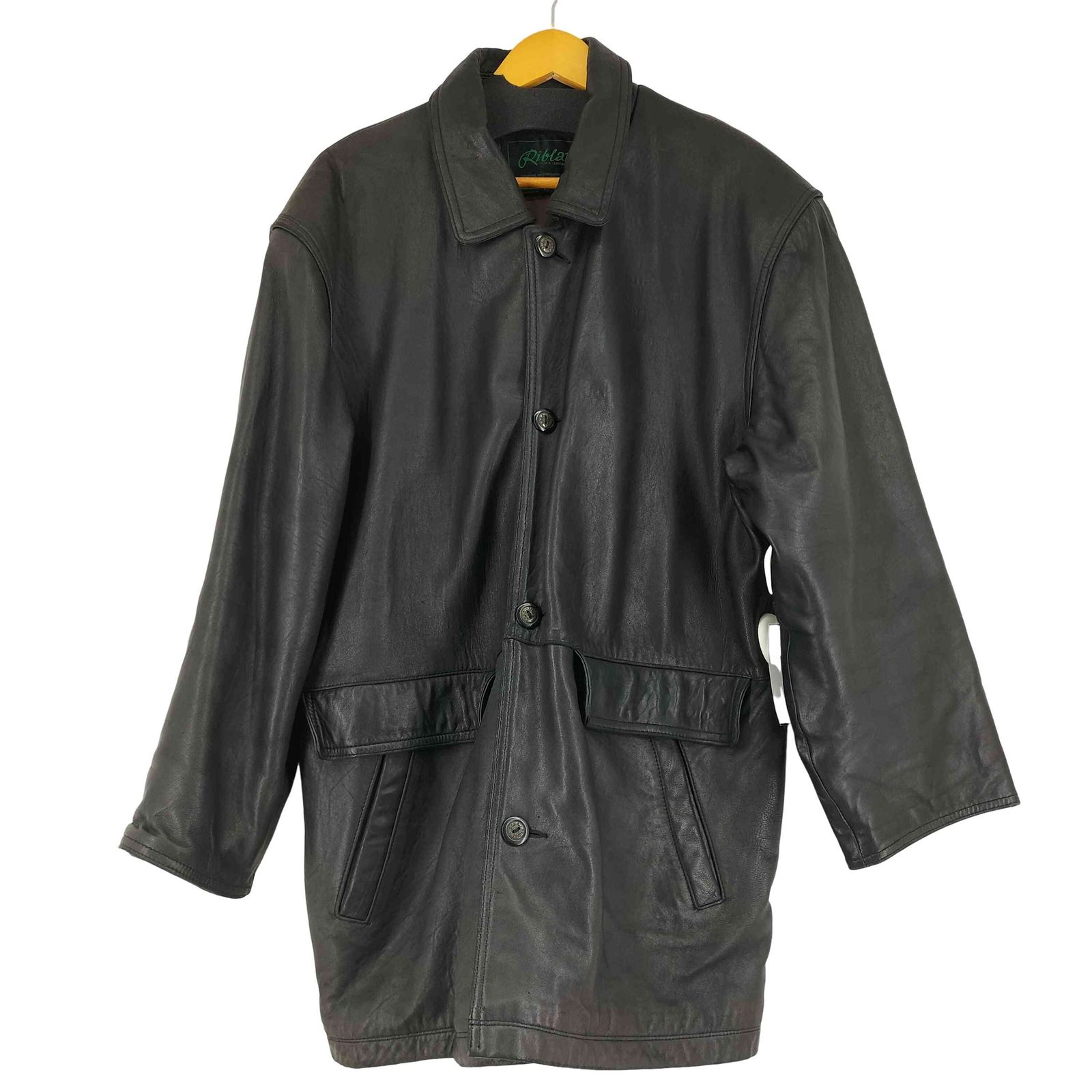 ユーズドフルギ USED古着 Riblar シープレザージャケット メンズ L