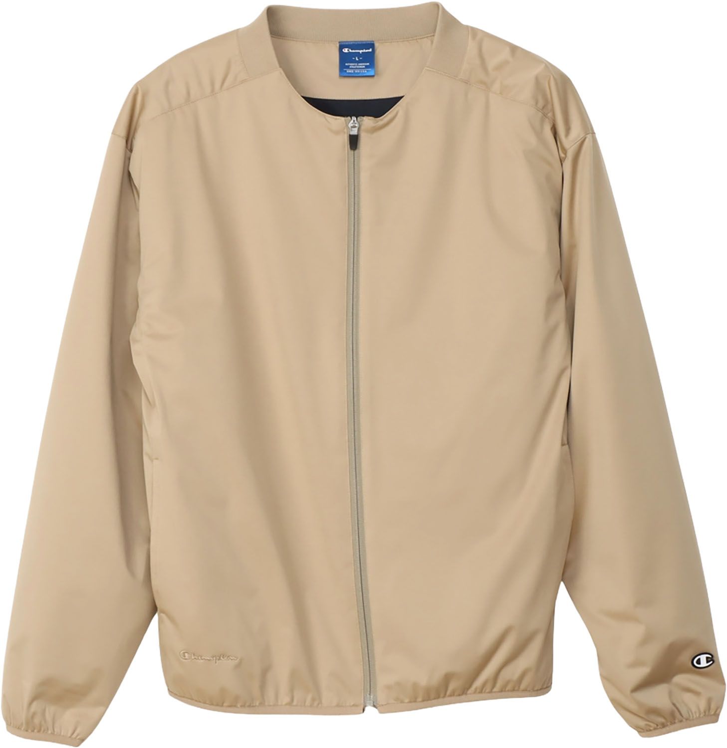 チャンピオン Champion ZIP JACKET メンズ ジャケット ウィンドブレーカー バスケットボール ストレッチ 中綿 フィルム加工 雨天 防風 撥水 保温 ノー C 3 CSC 19 78 G ゴールドベージュ