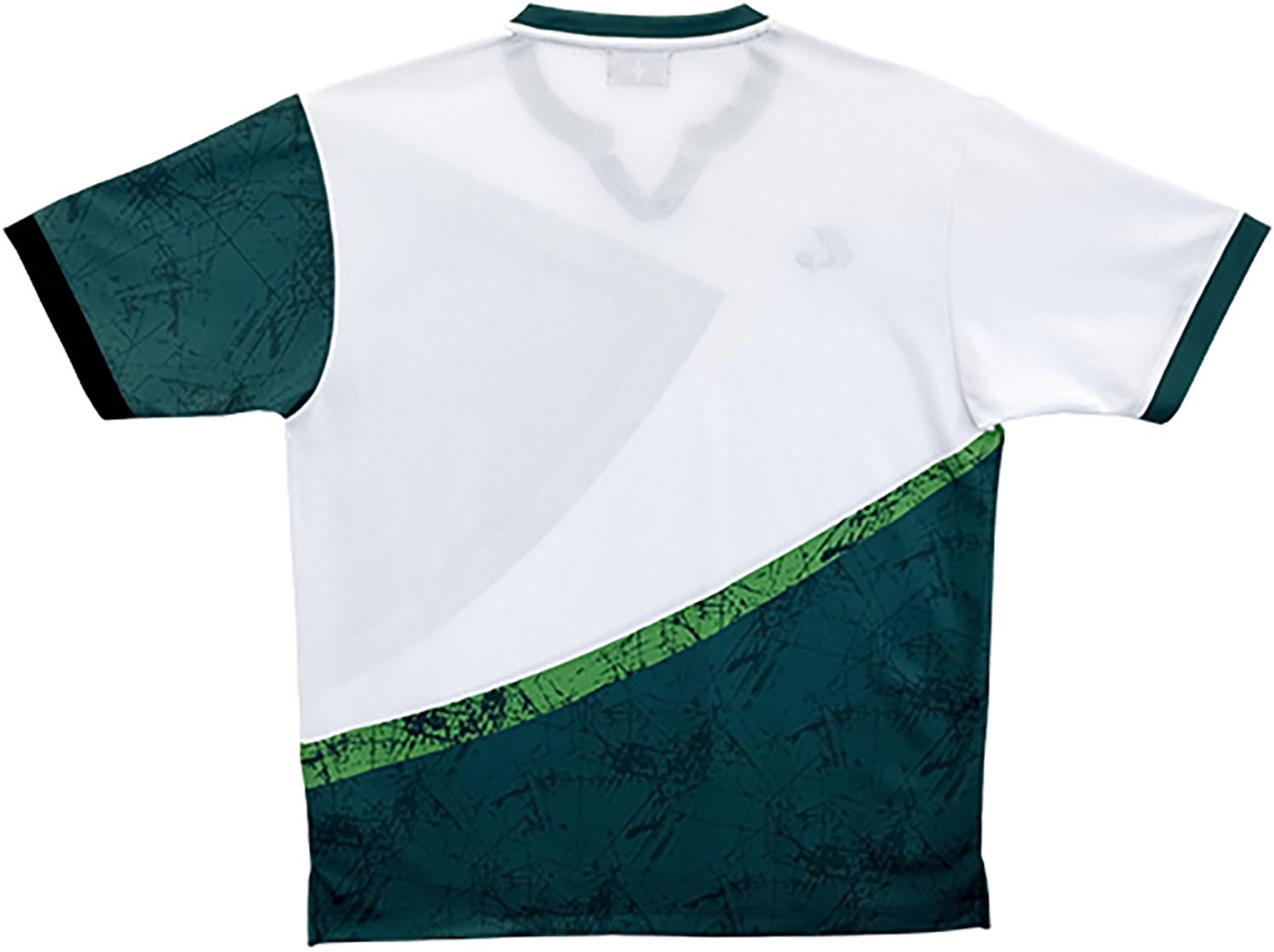 ルーセント LUCENT テニス UNI ゲームシャツ 襟なし XLH 3665 グリーン