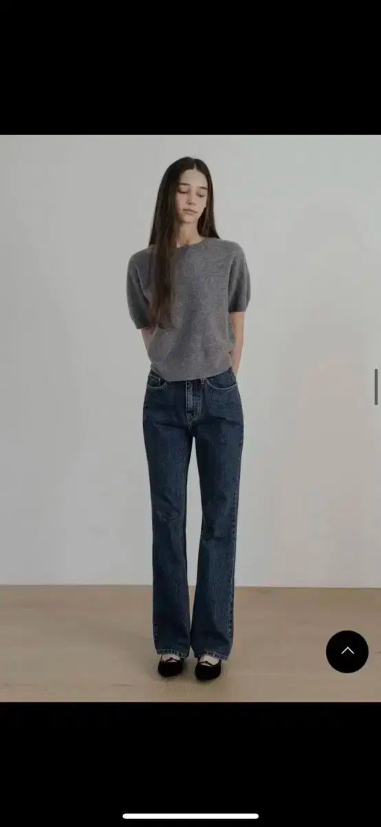 ベニュエット リー デニム ダークブルー ショート m