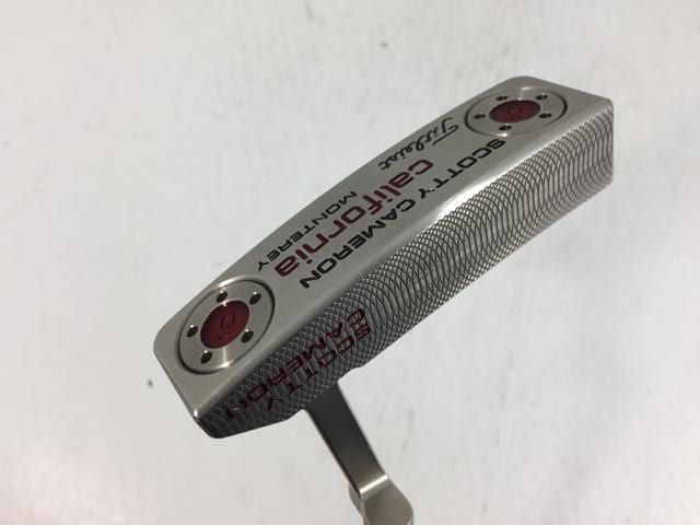 ゴルフクラブ 超 タイトリスト スコッティ キャメロン カリフォルニア モントレー パター 2012 オリジナルスチール