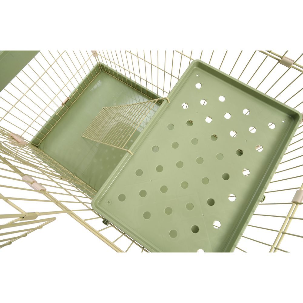 脱走防止 多頭飼いペットケージ