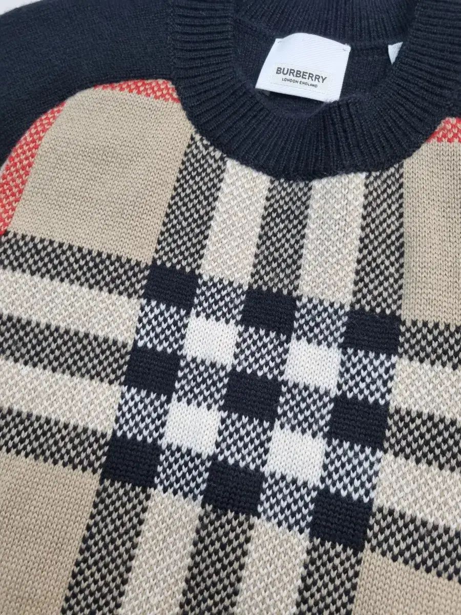バーバリー キッズ ウールカシミア ワンピース 8 y
