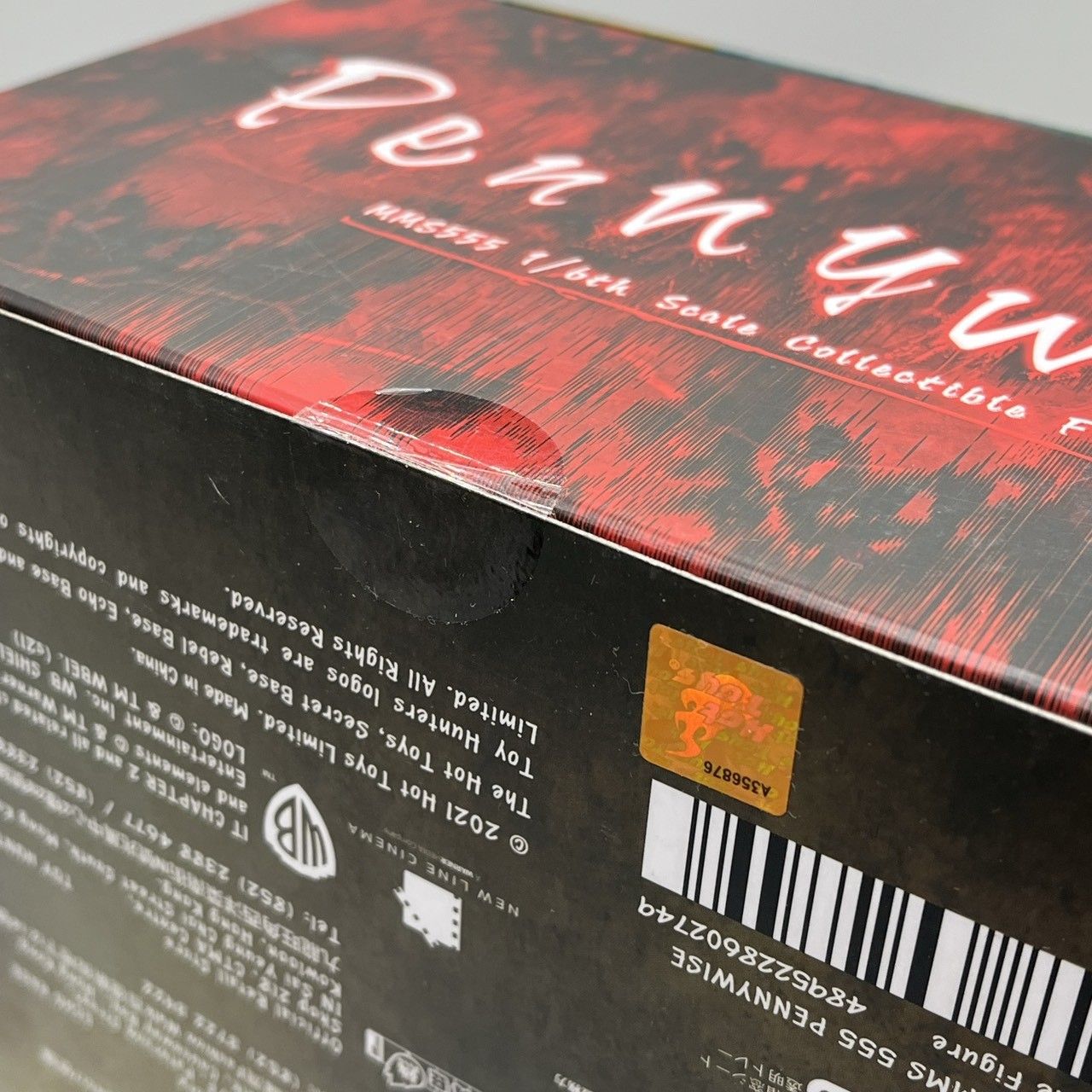 ホットトイズ ペニーワイズ ムービー マスターピース IT|イット THE END それが見えたら 終わり 1|6スケールフィギュア クリアスリーブに擦れ nn