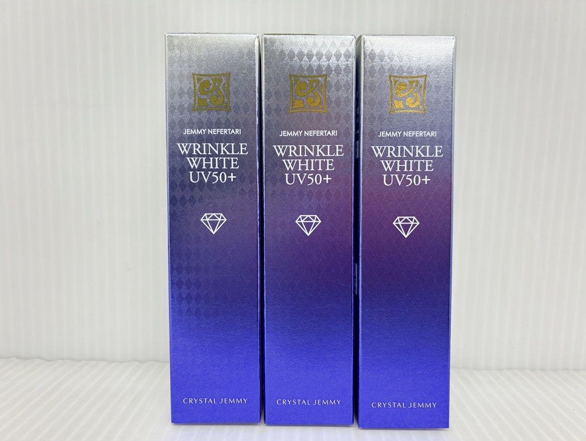 クリスタルジェミー ジェミーネフェリタリリンクルホワイトUV50＋W＆E