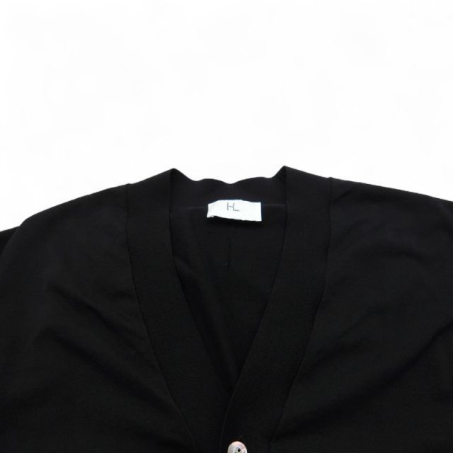 HERILL SUVINCOTTON TWIST CARDIGAN BLACK サイズ2 ヘリル スビン