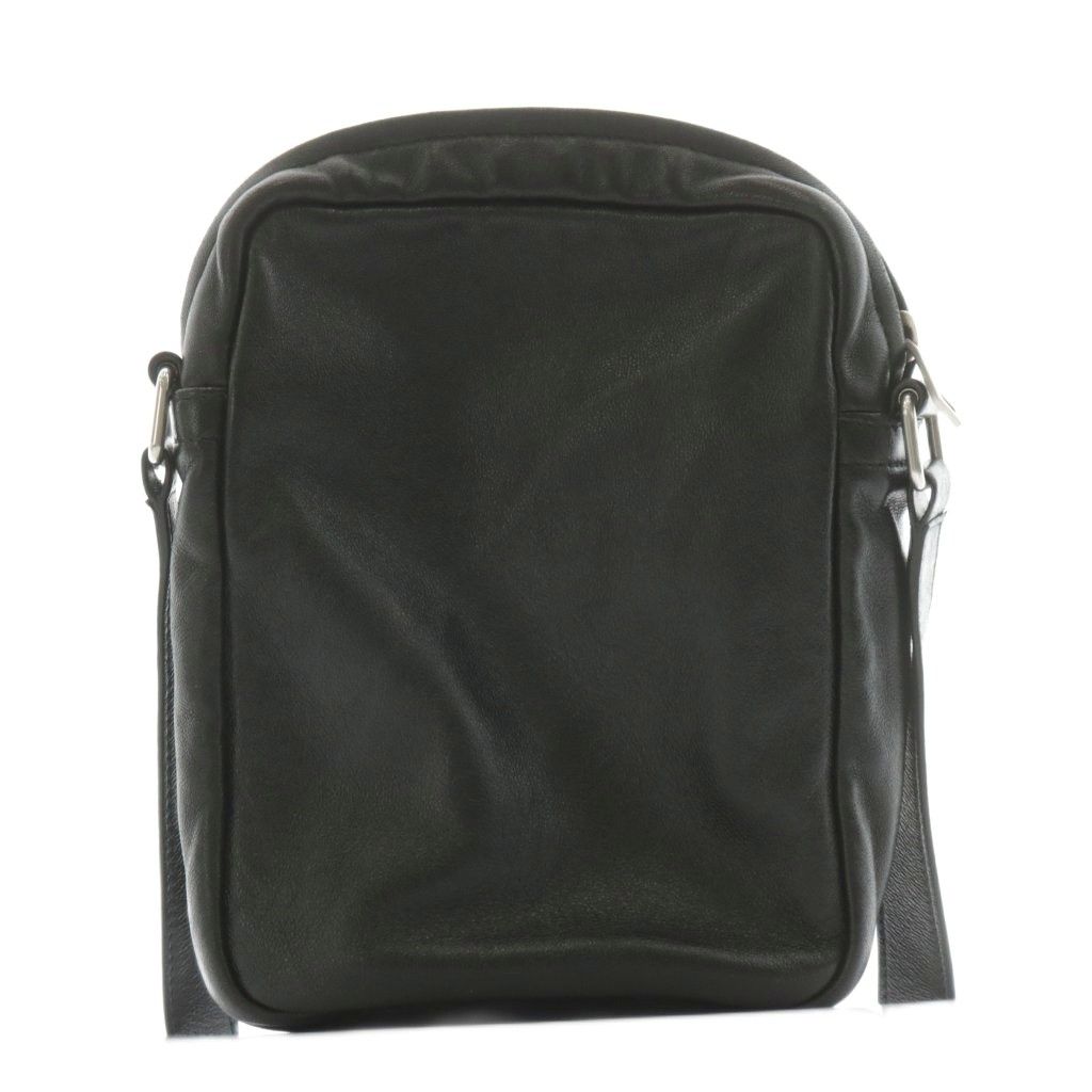 サンローラン パリ SAINT LAURENT PARIS ショルダーバッグ ロゴ レザー 黒 ブラック |AN6 AA