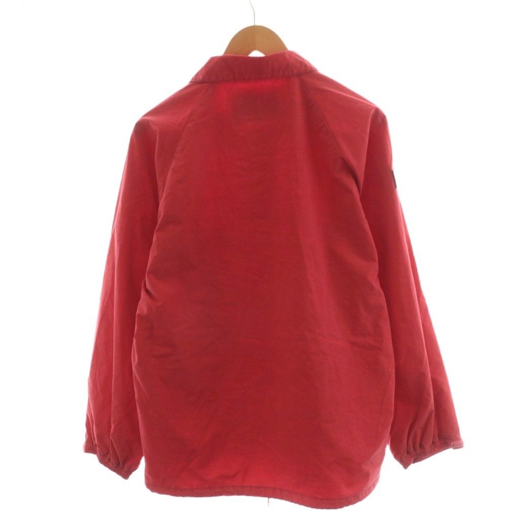 ディセンダント DESCENDANT コーチジャケット ロゴ ナイロン 2 赤 レッド |AN43 AA