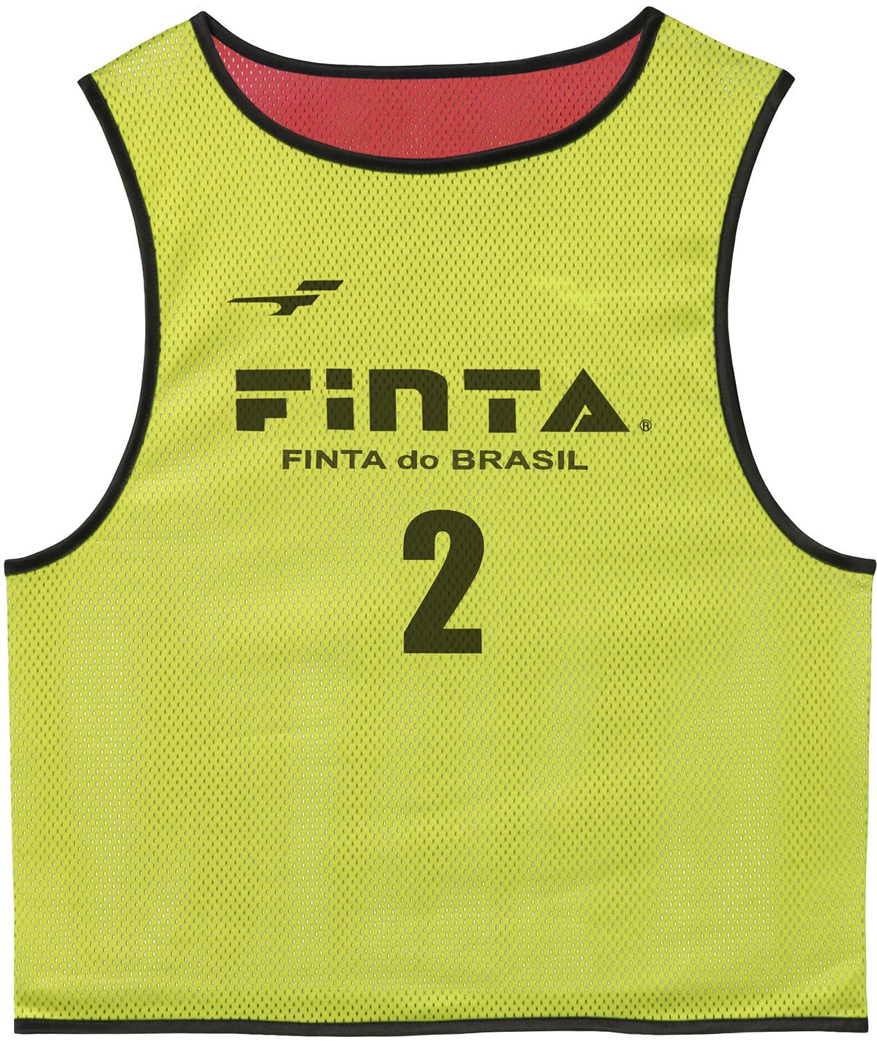 フィンタ FINTA サッカー 昇華リバーシブルビブス 10 枚セット FT 3529 4171 イエローXレッド