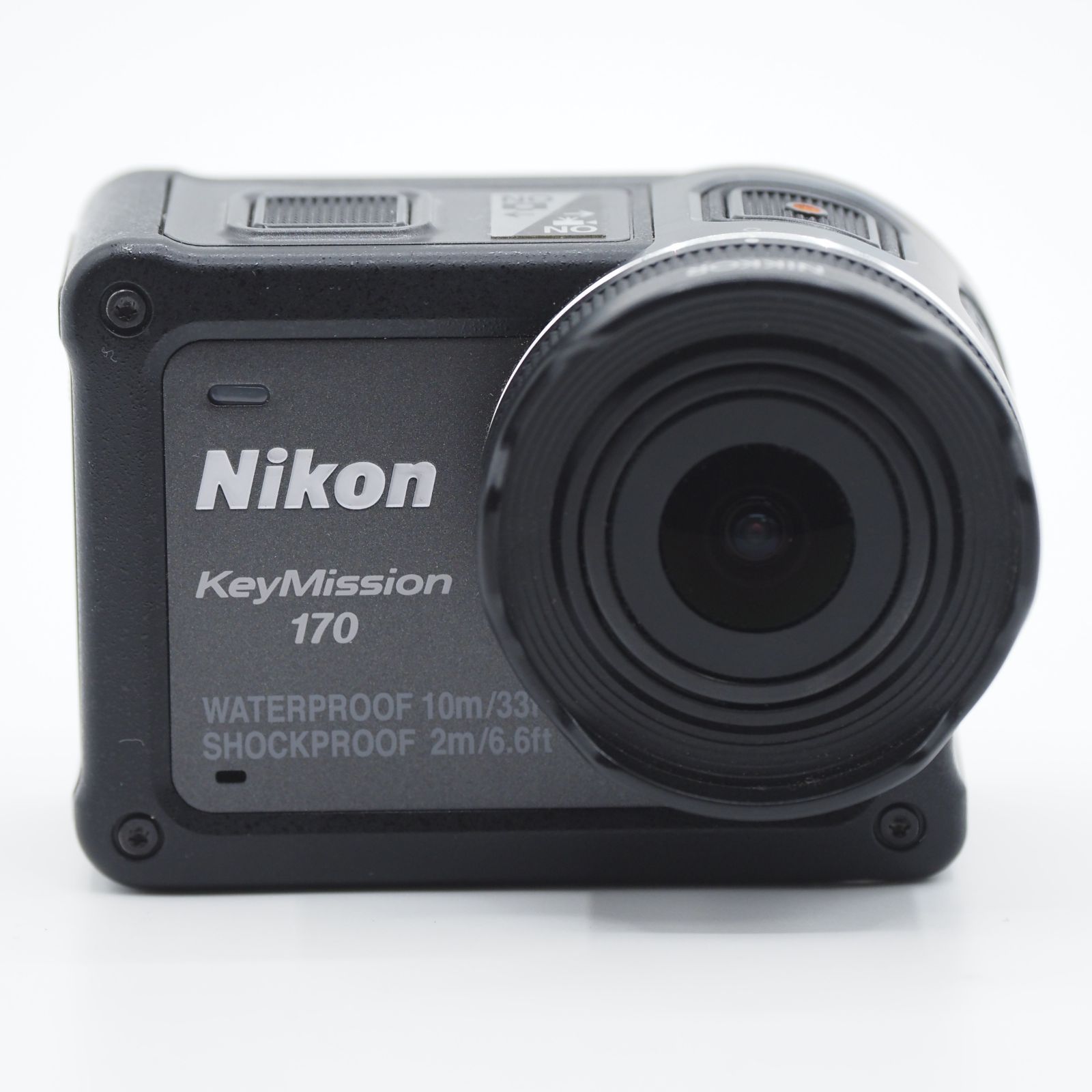 Nikon ニコン KeyMission 170 ブラック 防水アクションカメラ 上品 2887