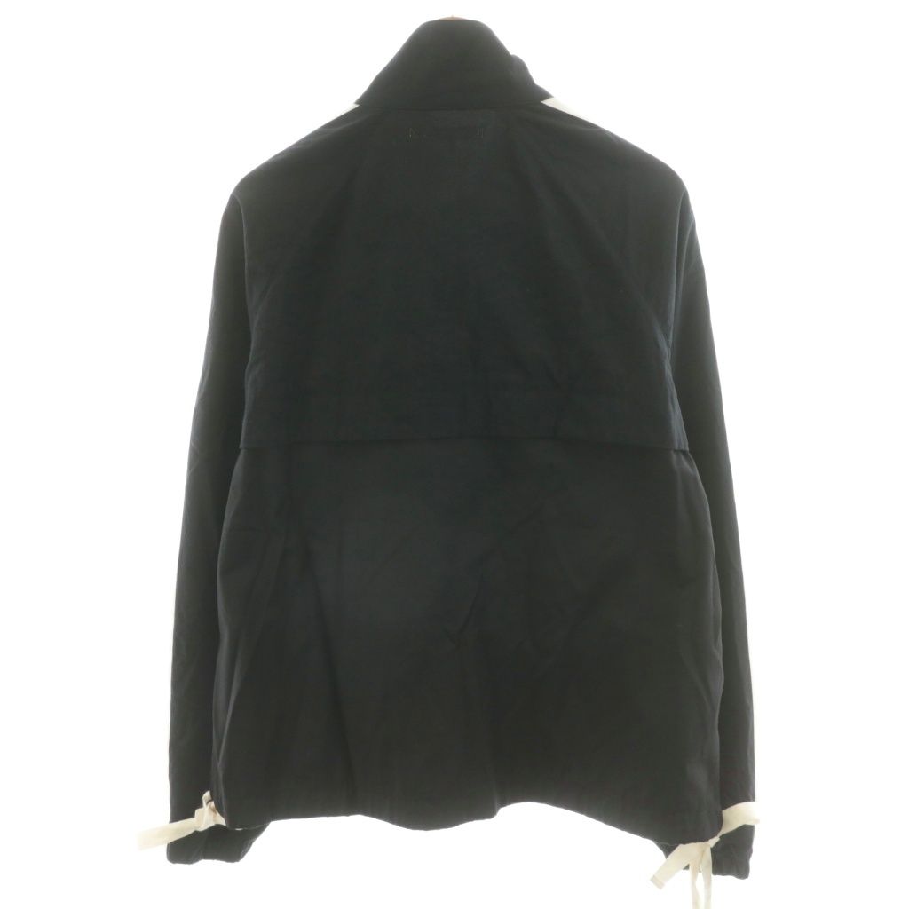 アーネイ ANEI ナイロンジャケット ハーフジップ 3 黒 ブラック 白 ホワイト AN0191S1308F802 |AN42 AA