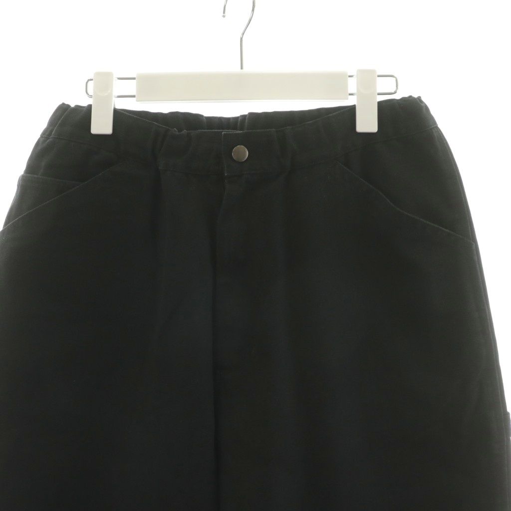 マジックスティック MAGIC STICK イージーパンツ ロゴ コットン L 黒  