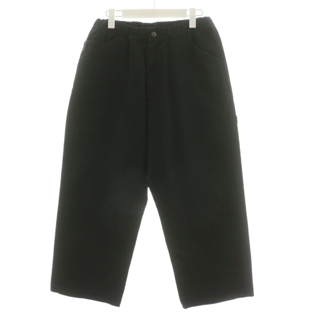 マジックスティック MAGIC STICK イージーパンツ ロゴ コットン L 黒  