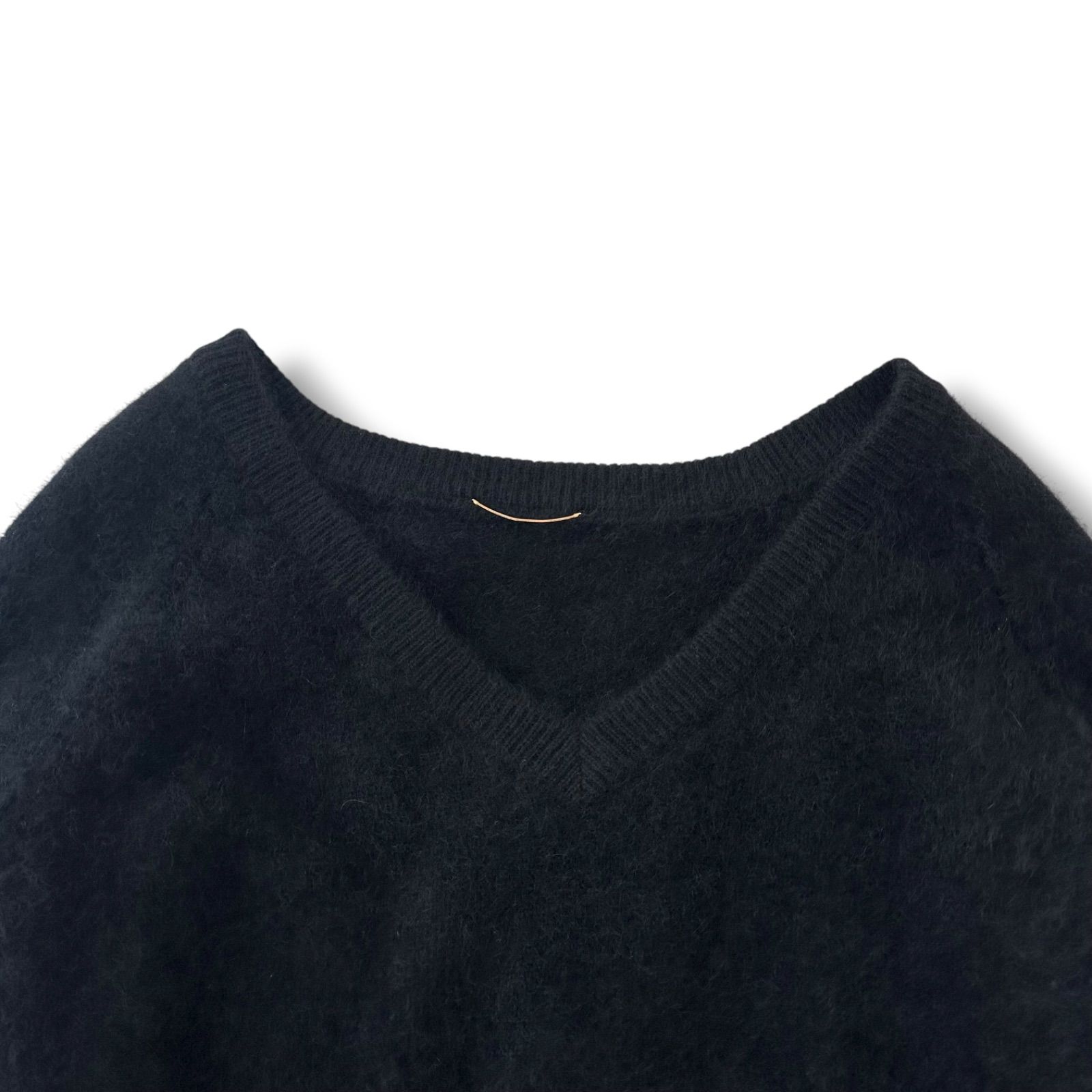 美品】ドゥーズィエムクラス Deuxieme Classe シャギー Vネック プル