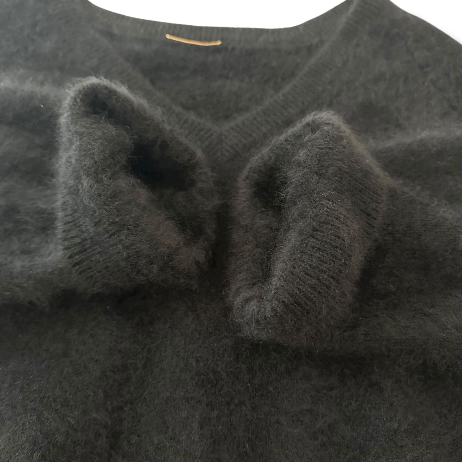 【美品✨】Deuxieme Classe ふわふわ　シャギーVネックプルオーバー Deuxieme Classe（ドゥーズィエムクラス）の「FUWAシャギーVネックプル