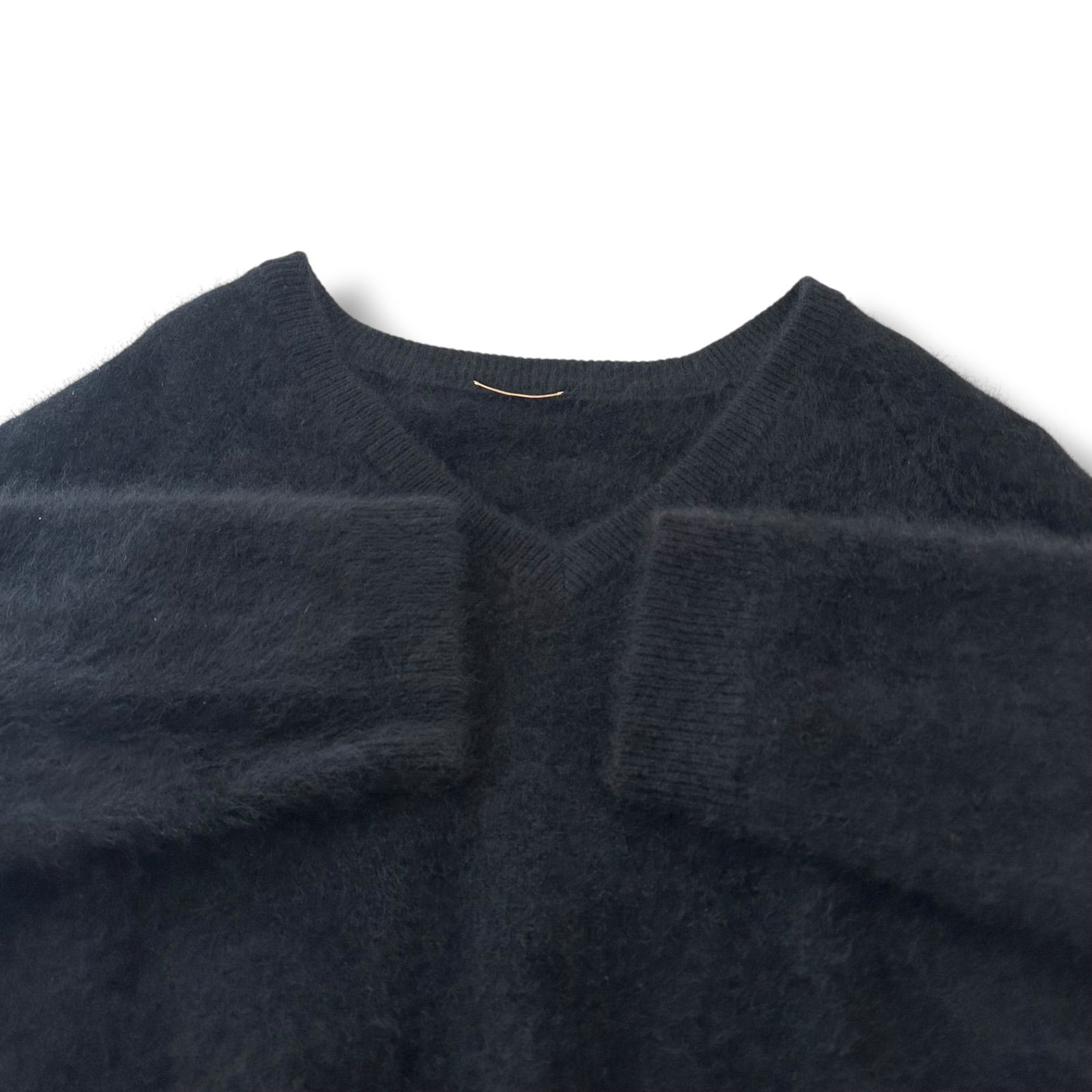 美品】ドゥーズィエムクラス Deuxieme Classe シャギー Vネック プル