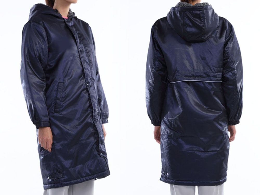 ウンドウ wundou セミロングボアコート 安い メンズ レディース ベンチ