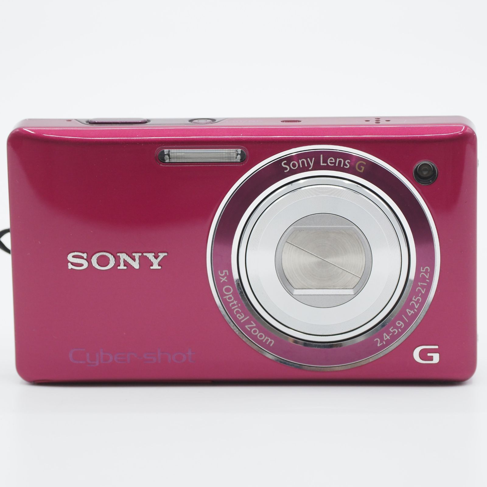 SONY デジタルカメラ W 380 レッド Cyber Shot 上品 2888