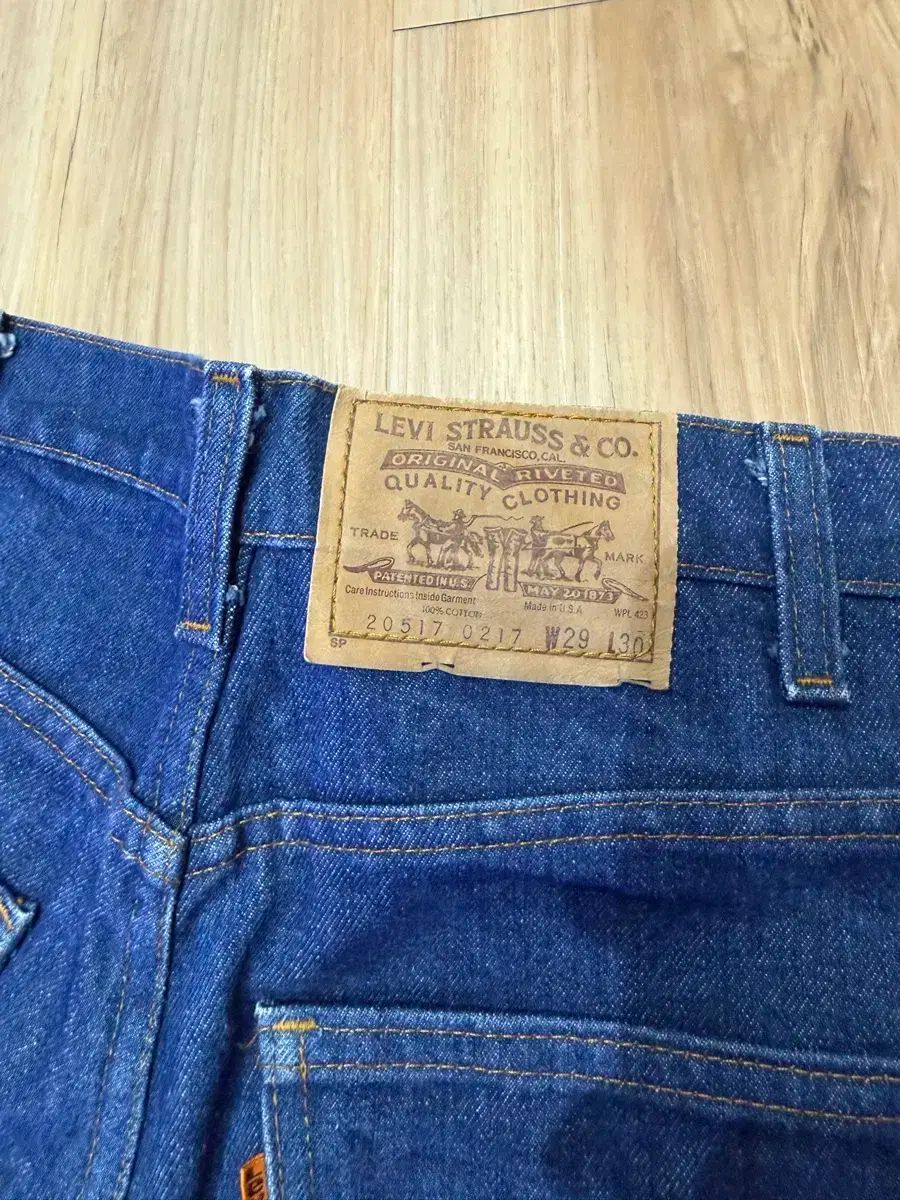 リーバイス 80s 20517 - 0217 オレンジタブ ブーツカット 29 DECORATOM_COM_BR