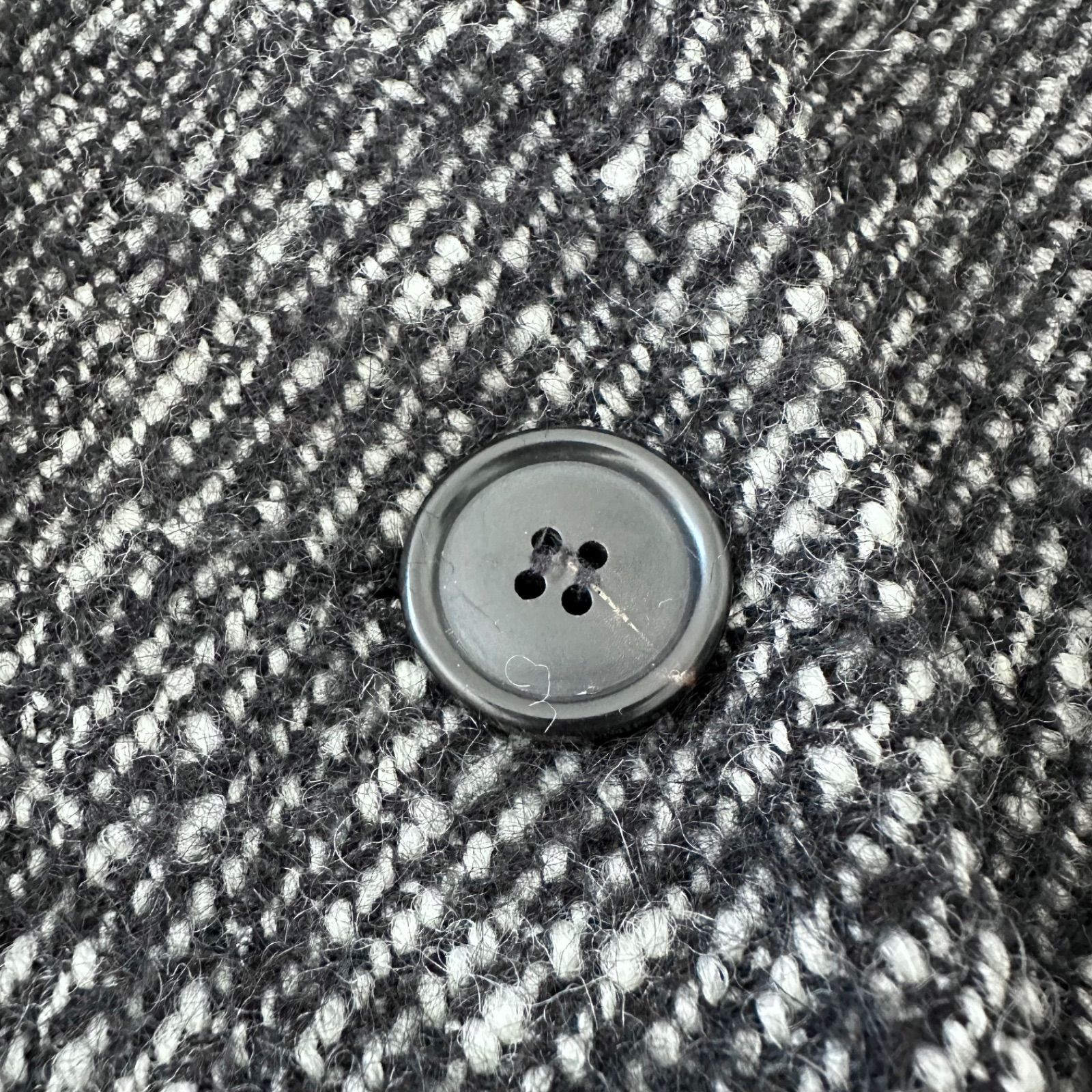 イザベルマランエトワール ツイード テーラード ジャケット 中綿 アルパカ混 コート サイズ1 M相当 ポーランド製 アウター