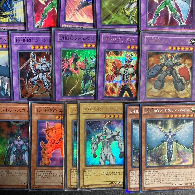 エレメンタルヒーローパーツ E・HERO エレメンタルヒーロー デッキパーツ まとめ売り 関連パーツ