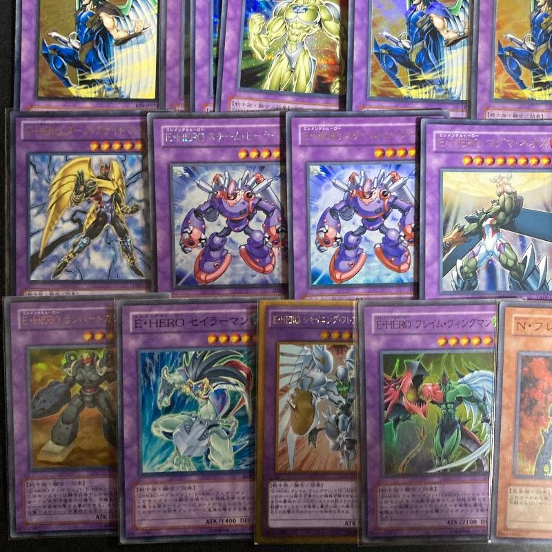 E・HERO エレメンタルヒーロー デッキパーツ まとめ売り 関連パーツ