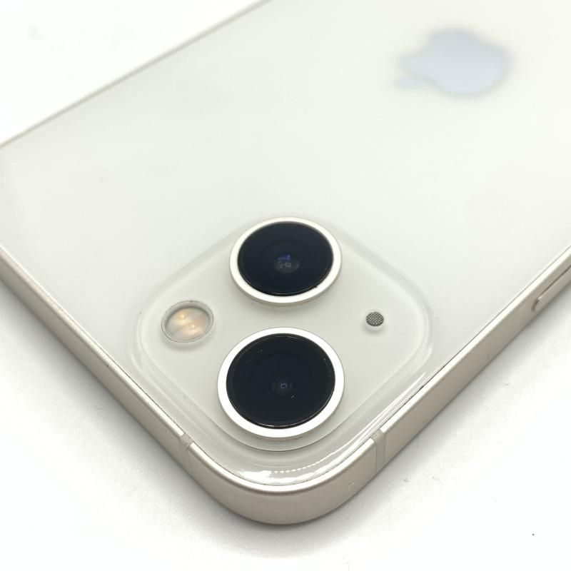  SIMフリー ○iPhone 13 128 GB スターライト 10 携帯電話本体 スマートフォン 携帯電話