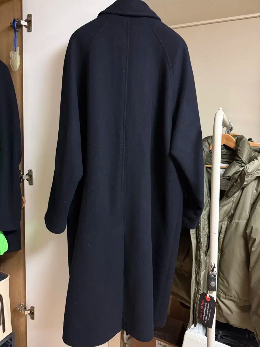 MOA バルマカーン コート ネイビー L