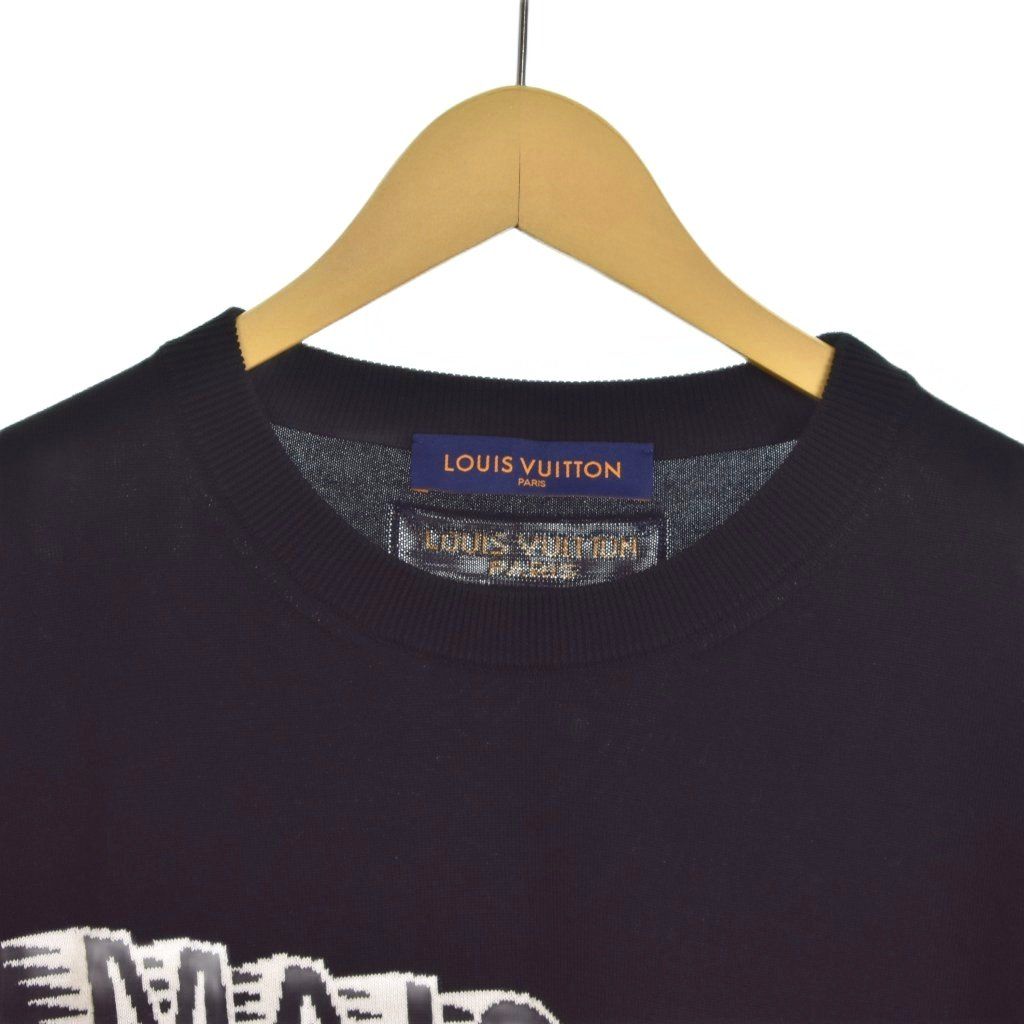 LOUIS VUITTON MAISON 半袖ニット 21AW LOUIS VUITTON MAISON ルイヴィトン 半袖 ニット 最 安