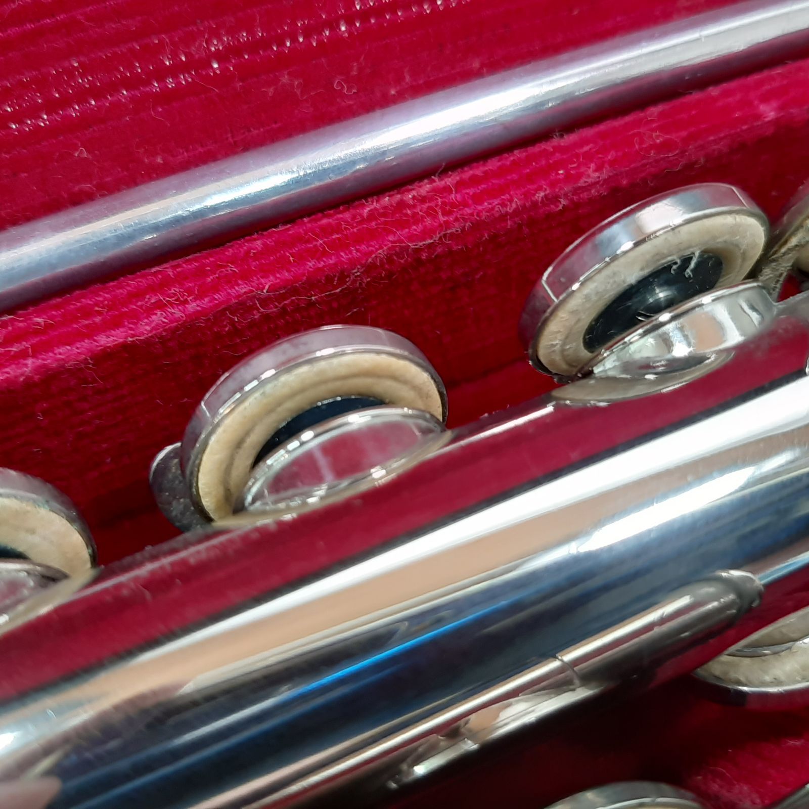 Pearl フルート NC-96 フルート本体 銀メッキ ハードケース付き Pearl